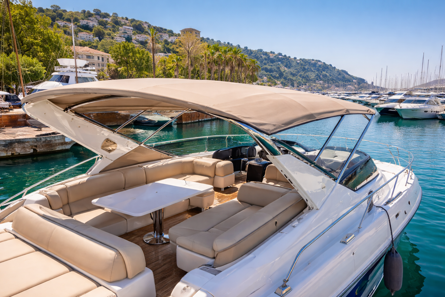 Bimini yacht Mandelieu