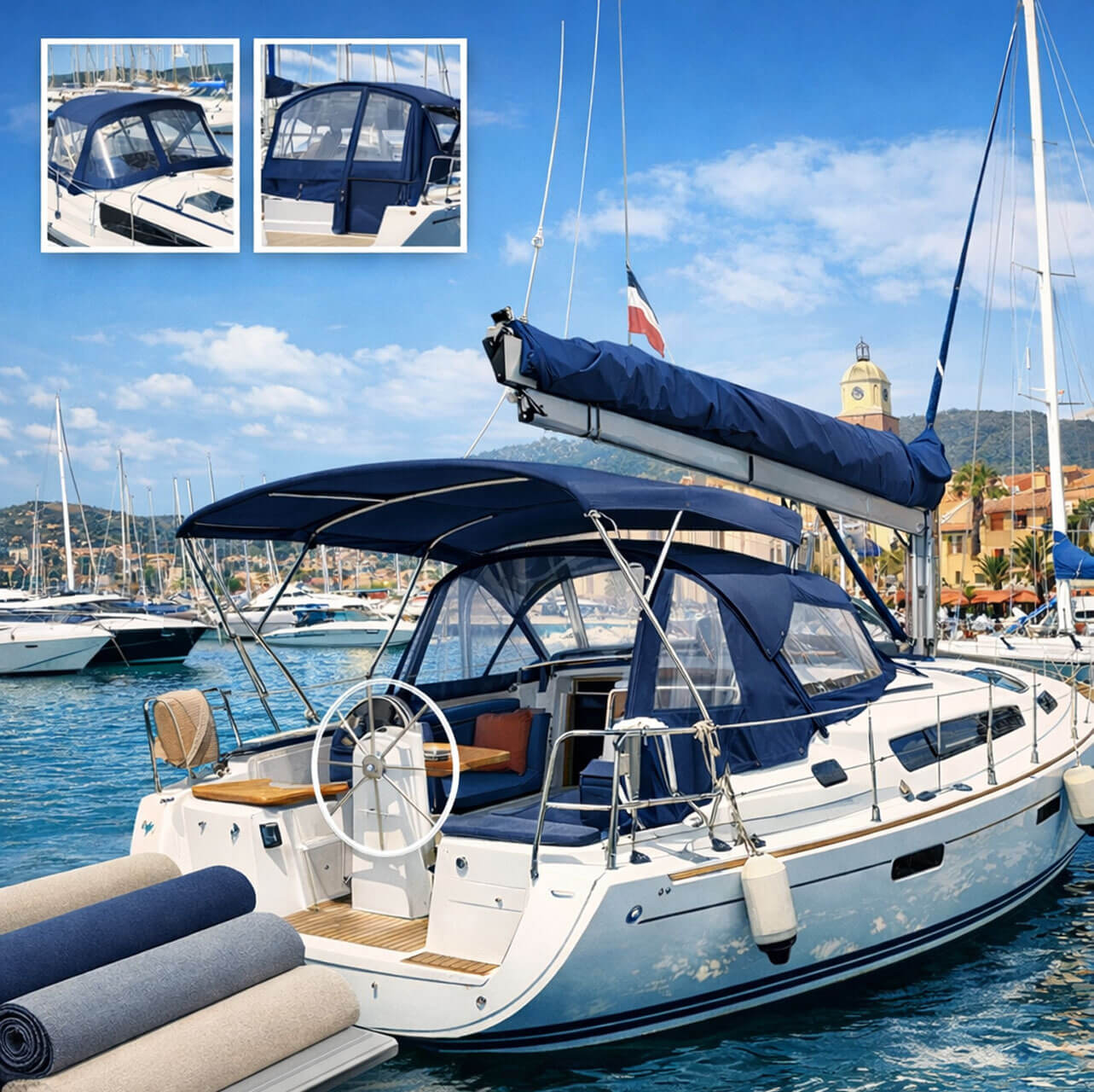 Taud & Bimini sur‑mesure